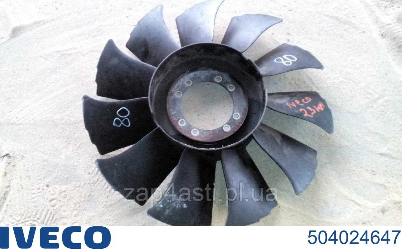 Ventilador del radiador Iveco 504024647 precio, desde 33,31 EUR