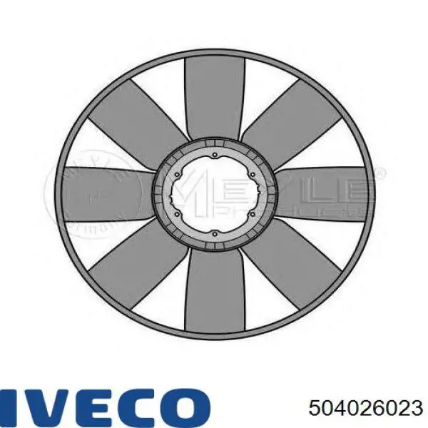 504026023 Iveco rodete ventilador, refrigeración de motor