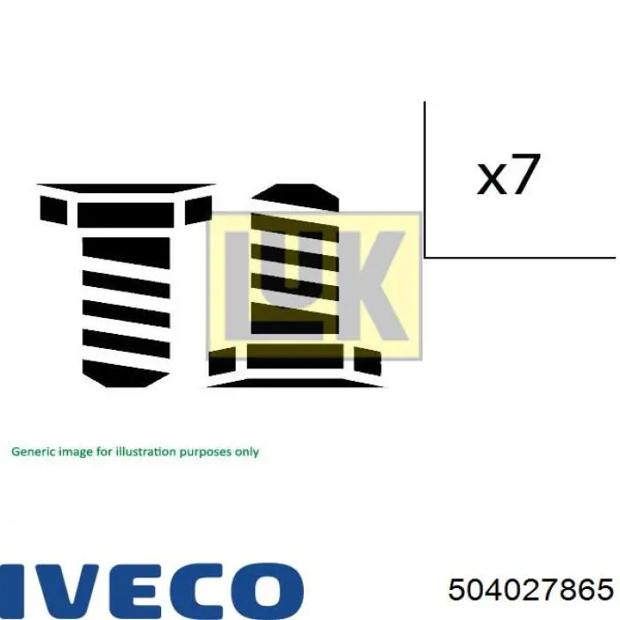 Comprar 504027865 Iveco Perno de volante de inercia