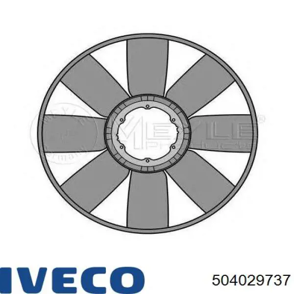 Ventilador del radiador 504029737 Iveco