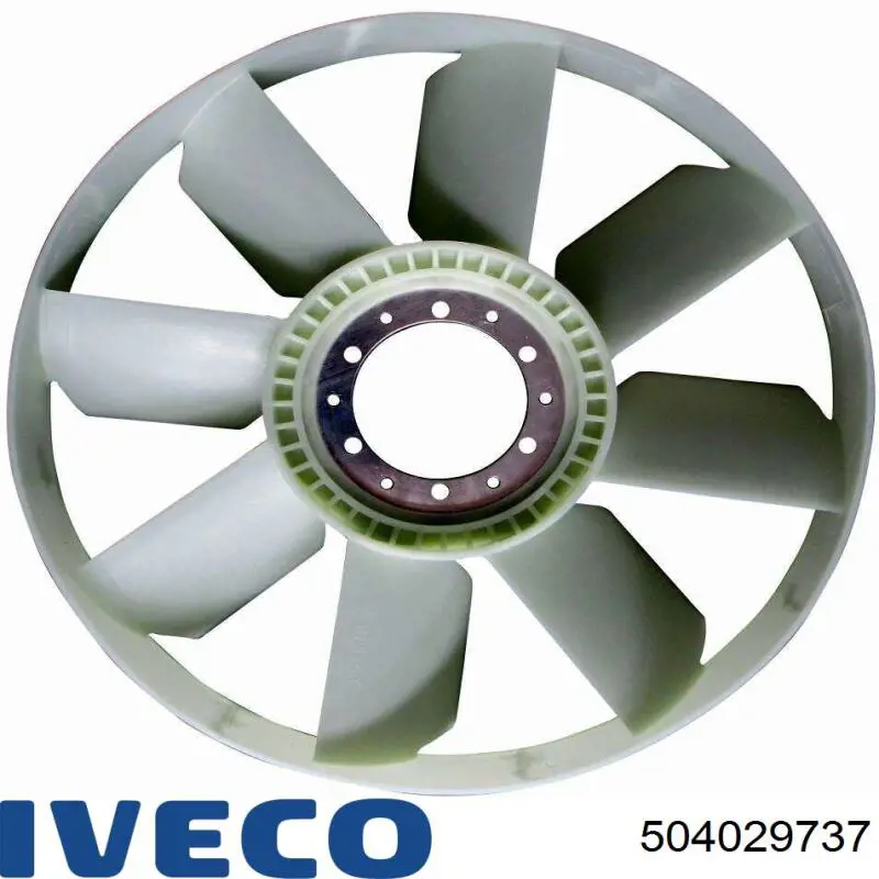 Ventilador del radiador Iveco 504029737 precio, desde 130,68 EUR