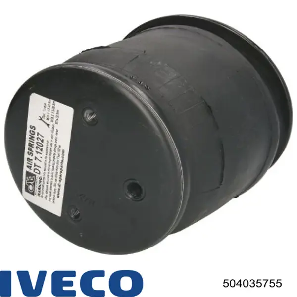 504035755 Iveco muelle neumático, suspensión, eje trasero