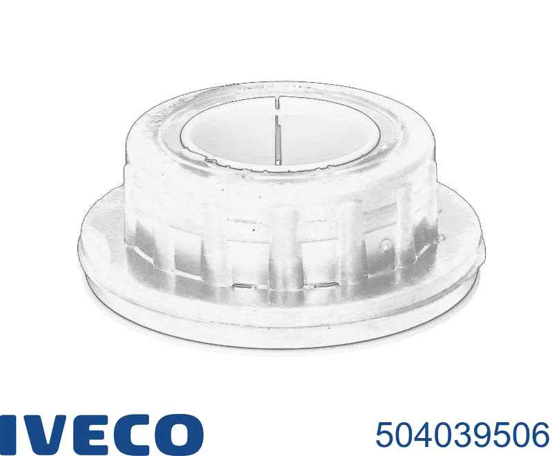Silentblock del brazo de suspensión 504039506 Iveco
