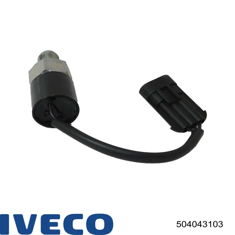 504043103 Iveco Sensor del indicador de la luz de la caja de transferencia del bloqueo del diferencial