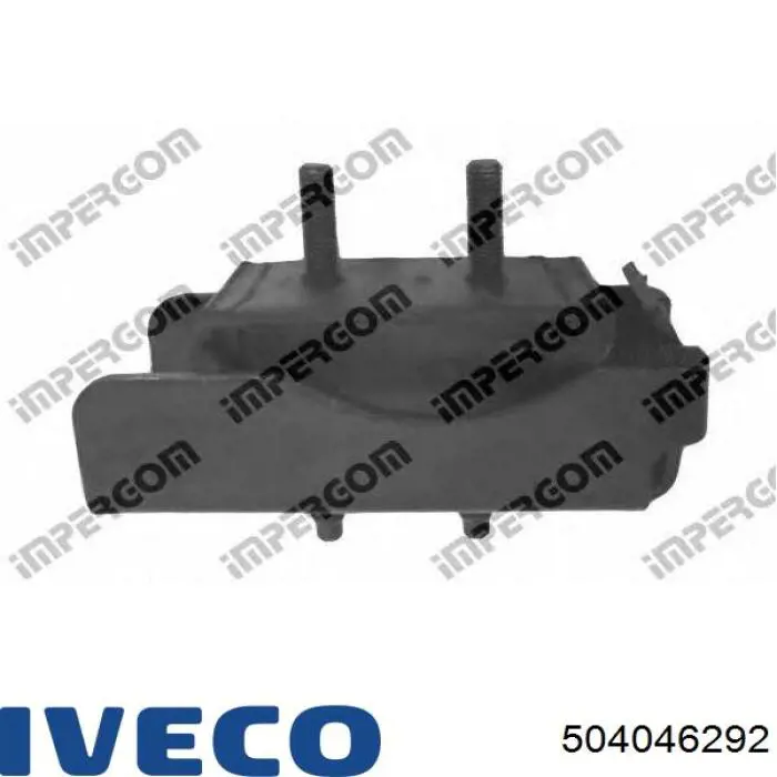 Soporte delantero derecho del motor 504046292 Iveco