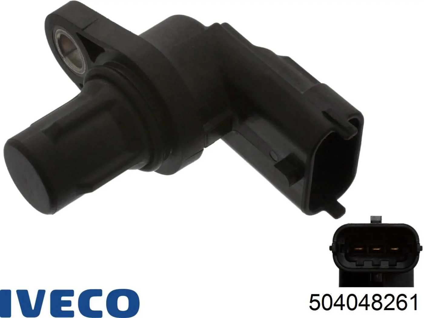 Sensor de árbol de levas 504048261 Iveco