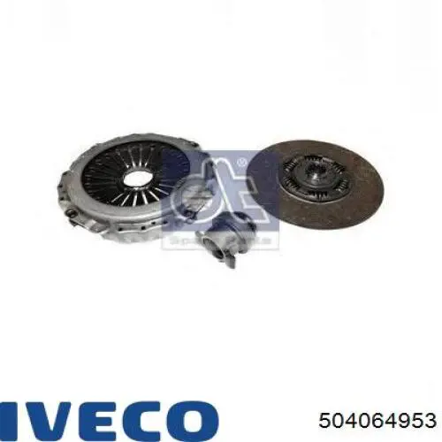 504064953 Iveco kit de embrague (3 partes)