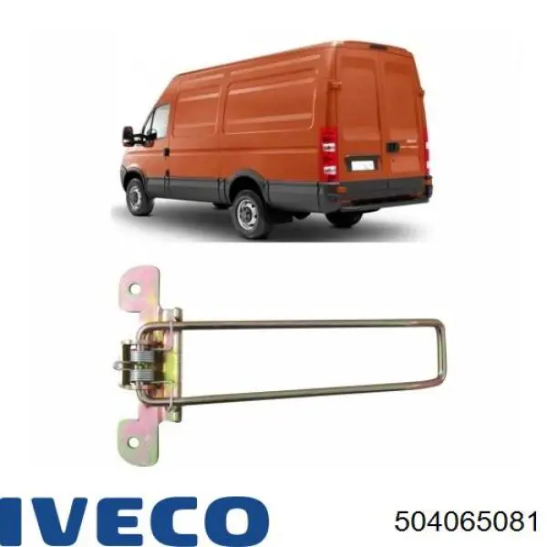 Manija exterior derecha de puerta trasera batiente Iveco 504065081 precio, desde 51,81 EUR