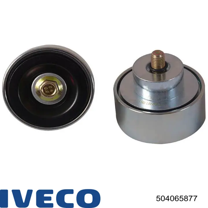 Comprar 504065877 Iveco Polea tensora, correa poli V