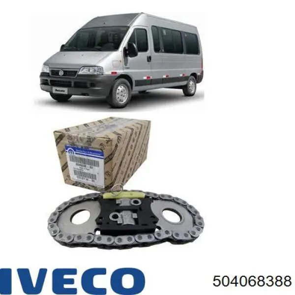 Cadena de distribución Iveco 504068388 precio, desde 48,91 EUR