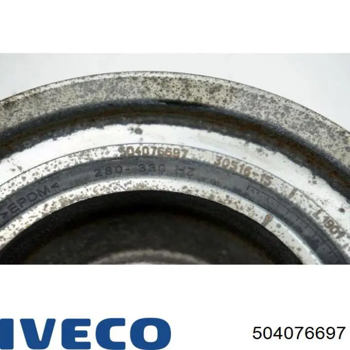 Polea de cigüeñal 504076697 Iveco