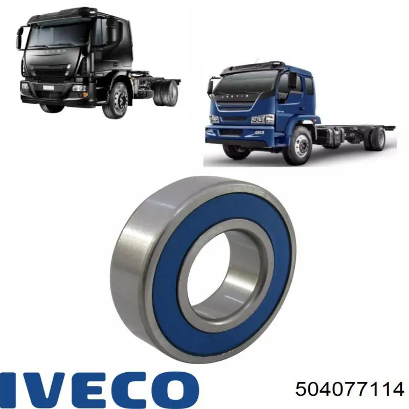 Rodamiento de alternador Iveco 504077114 precio, desde 5,26 EUR