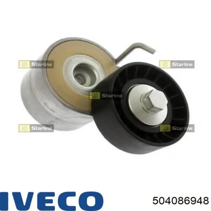 504086948 Iveco Tensor de correa de alternador