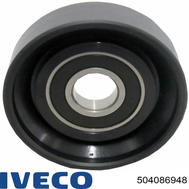 Tensor de la correa trapecial poli v Iveco 504086948