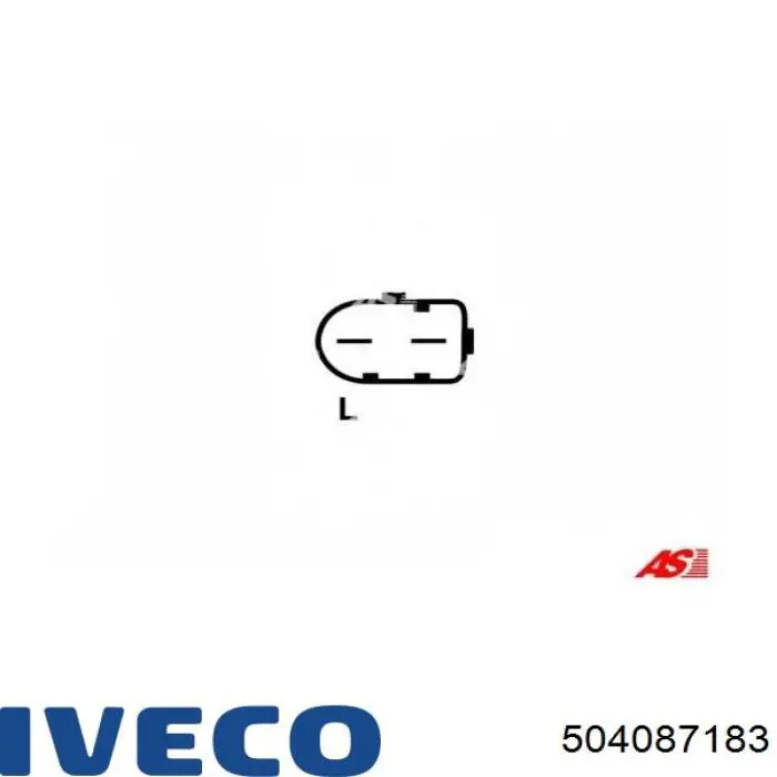 Alternador del motor Iveco 504087183 precio, desde 125,54 EUR