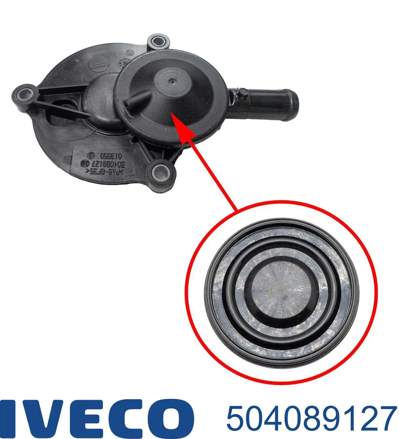 Tapa del separador de aceite Iveco 504089127 precio, desde 33,48 EUR