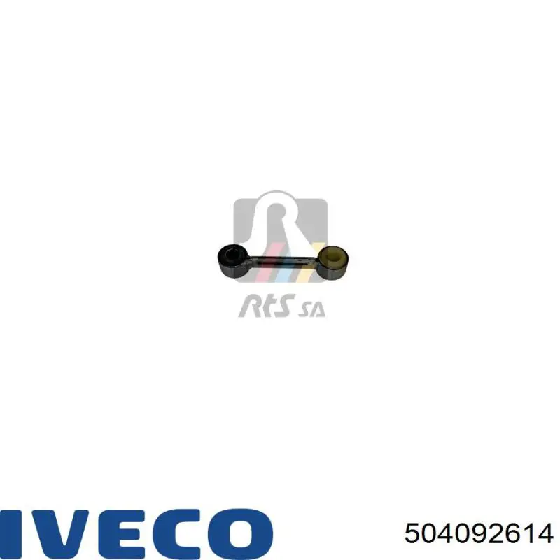 504092614 Iveco soporte de barra estabilizadora trasera