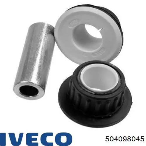 504098045 Iveco silentblock de ballesta delantera