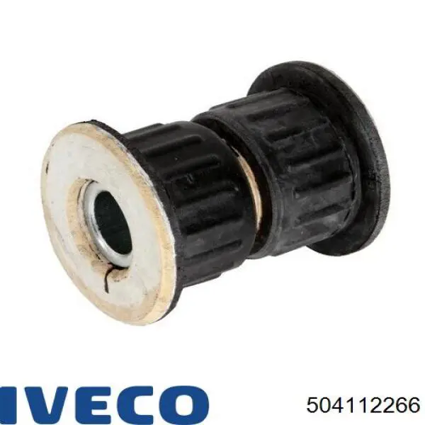 504112266 Iveco casquillo del cojinete, ballesta trasera, de metal