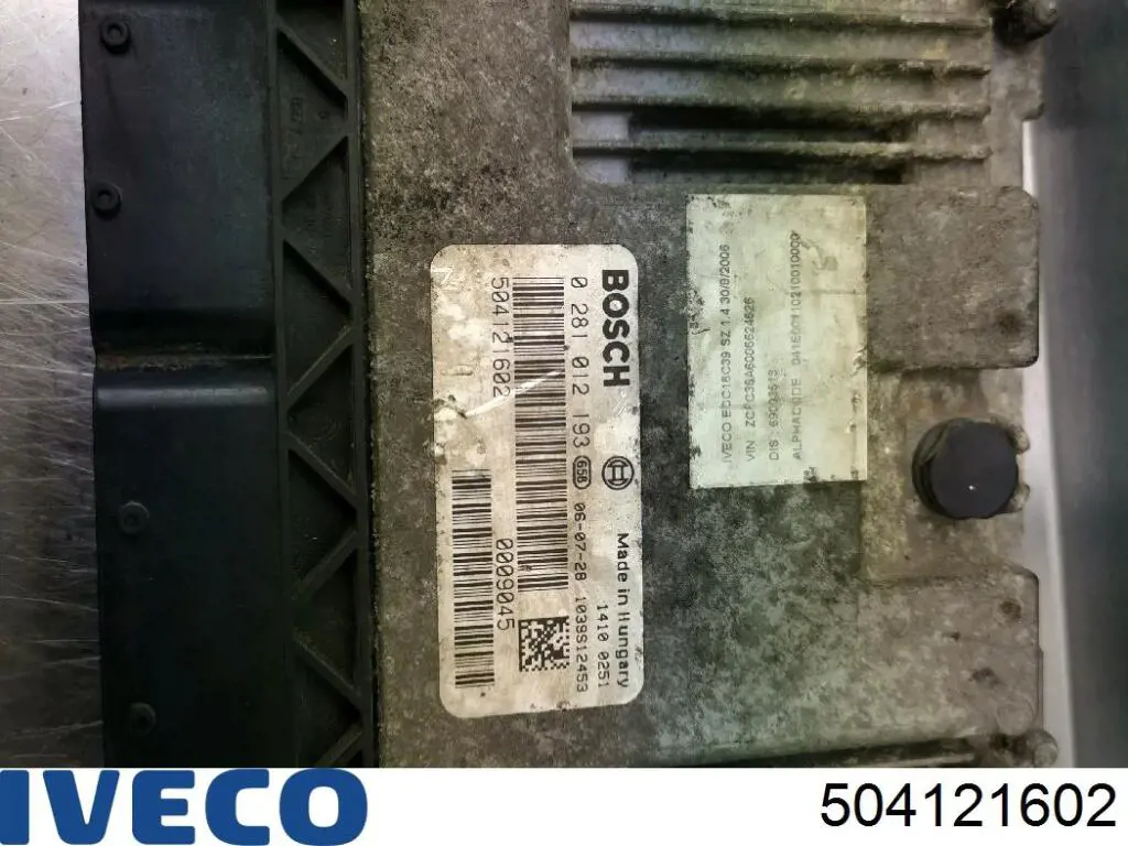 504121602 Iveco Centralina Del Motor