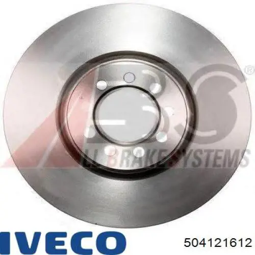 504121612 Iveco freno de disco delantero