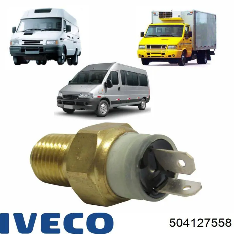Sensor de temperatura 504127558 Iveco