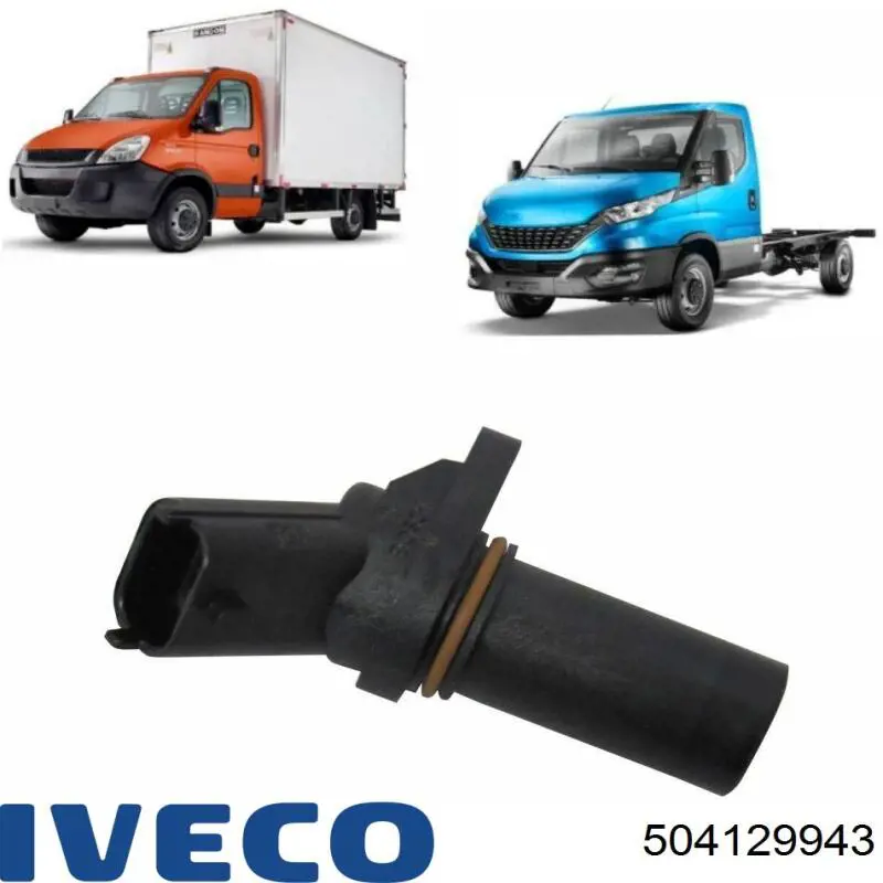 Sensor de cigüeñal 504129943 Iveco