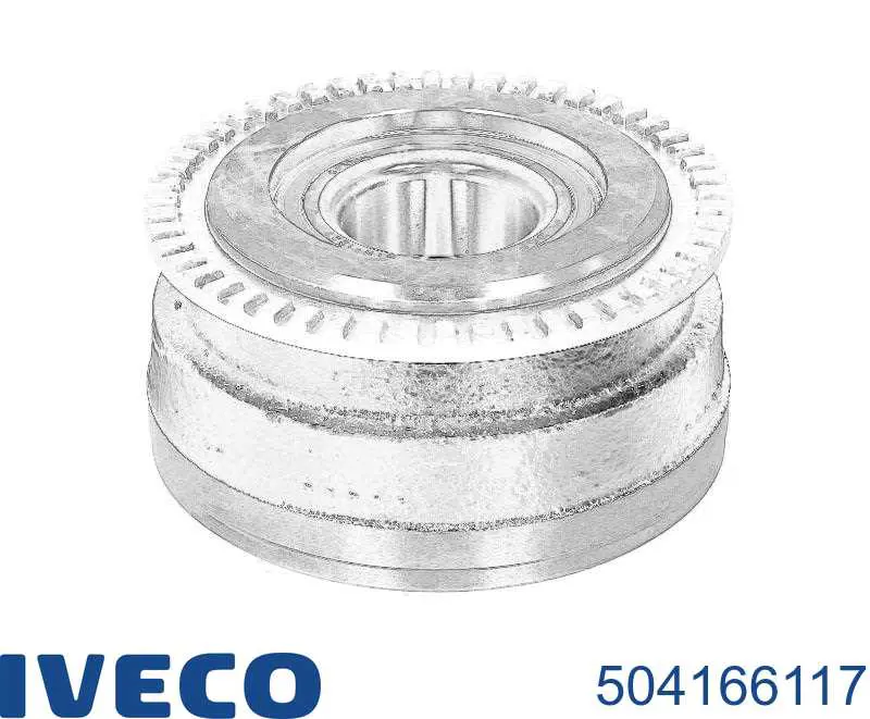 Cojinete de rueda delantero 504166117 Iveco