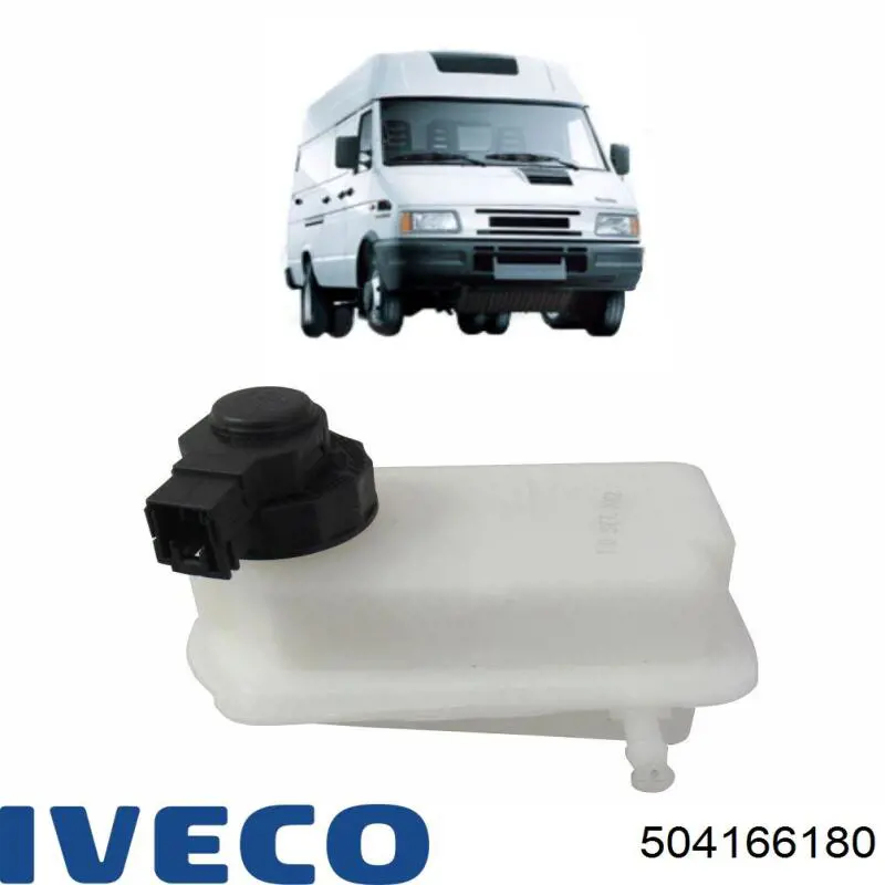 Tuerca del cubo de la rueda delantera 504166180 Iveco