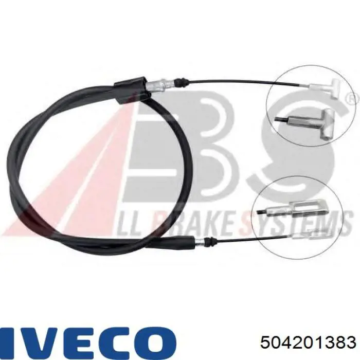 Comprar 504201383 Iveco Cable de freno de mano trasero derecho/izquierdo
