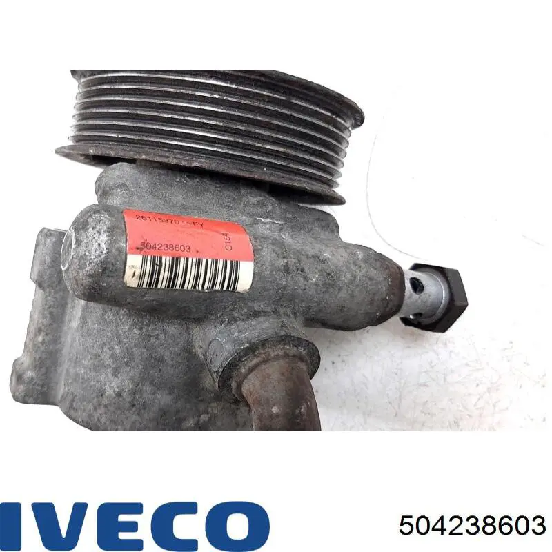 504238603 Iveco bomba hidráulica de dirección