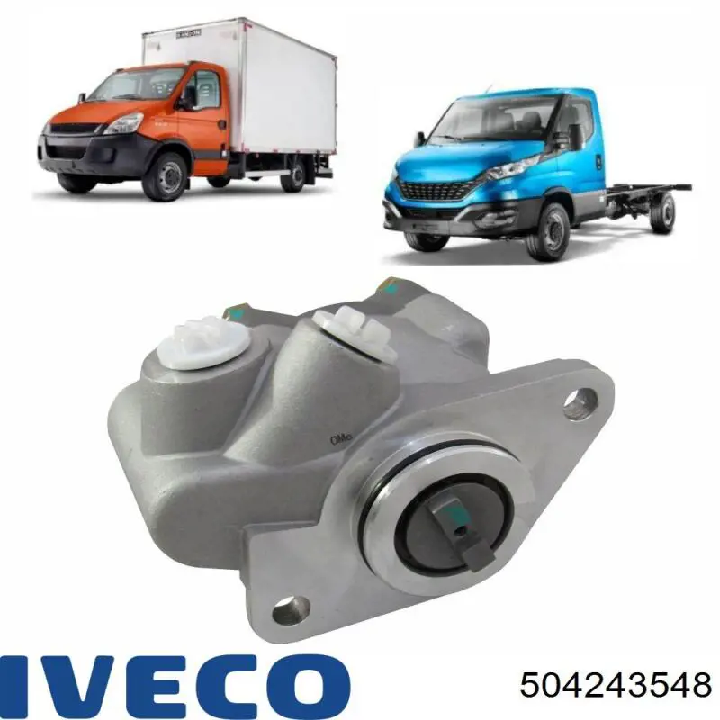 504243548 Iveco Bomba hidráulica de dirección