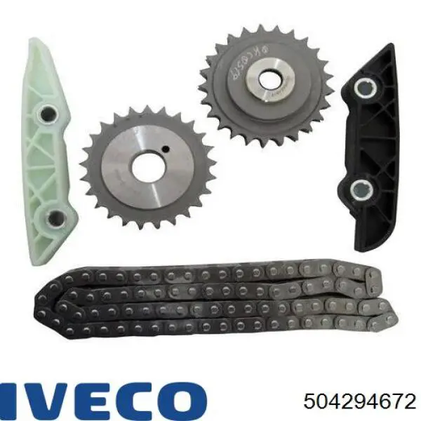 504294672 Iveco kit de cadenas de distribución