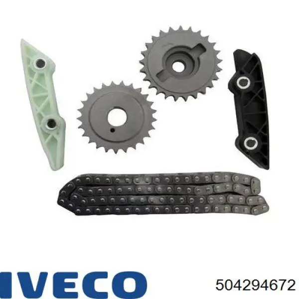 Kit de cadena de distribución 504294672 Iveco
