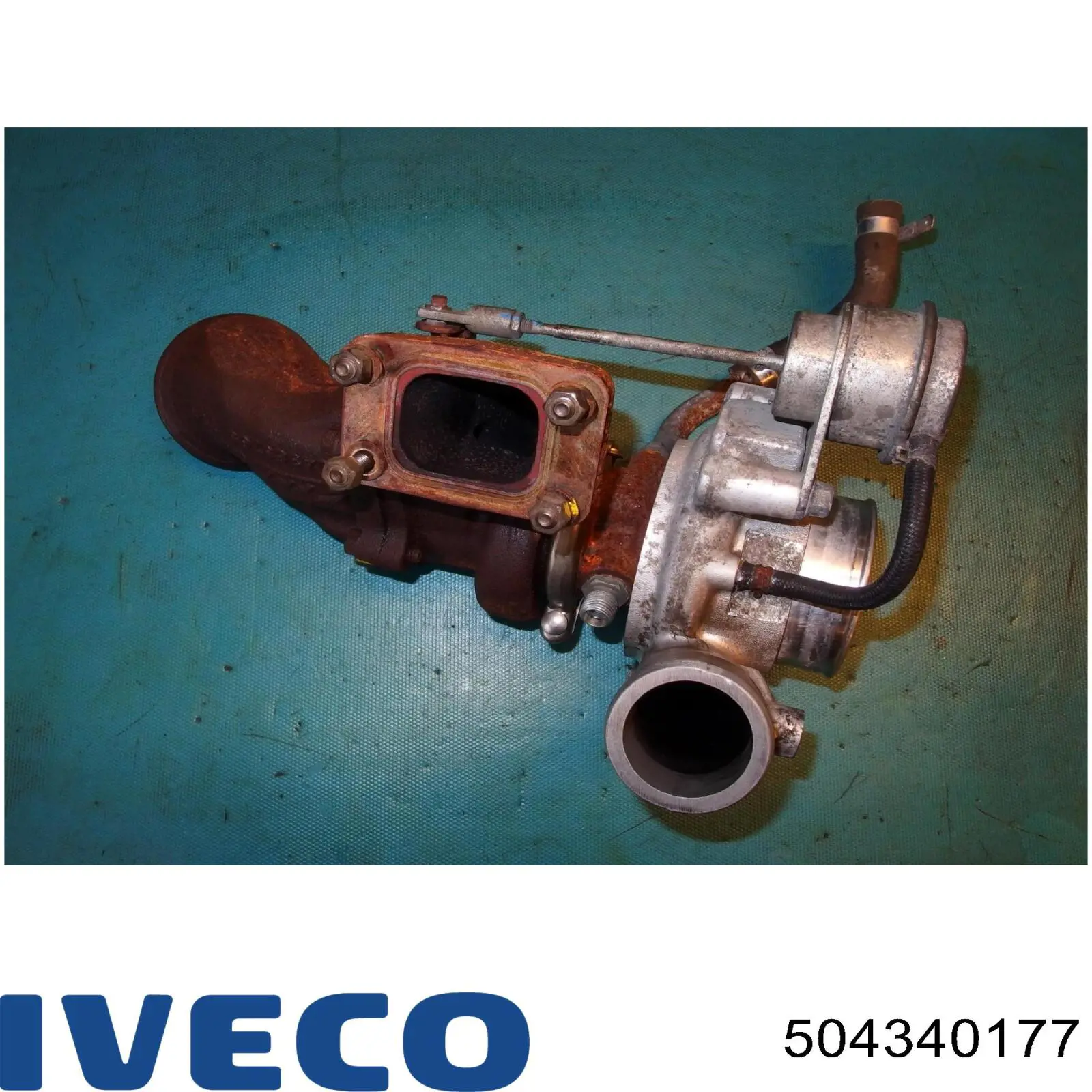 504340177 Iveco Turbo para motor