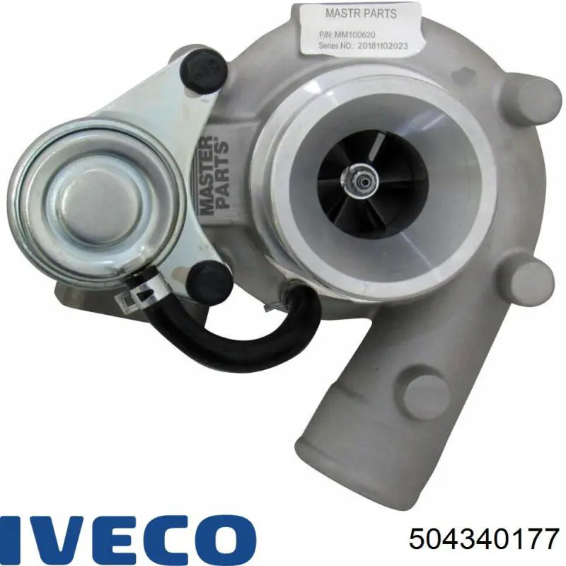 504340177 Iveco turbocompresor