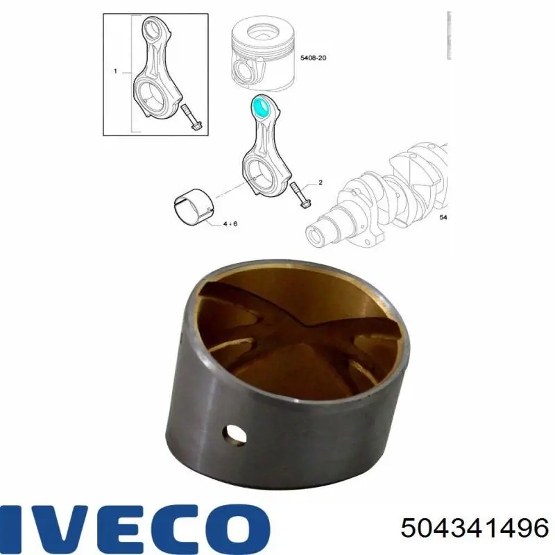 Biela Iveco 504341496 precio, desde 108,97 EUR