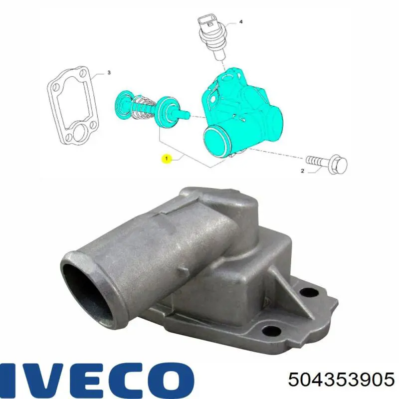 Comprar 504353905 Iveco Termostato