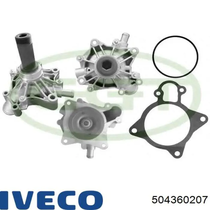 Comprar 504369725 Fiat/Alfa/Lancia Bomba de agua para motor