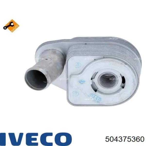 Radiador de aceite debajo del filtro Eaclima 37G30001