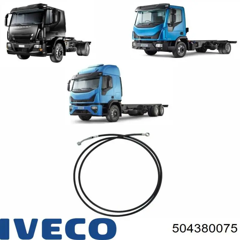 504380075 Iveco Termostato de agua