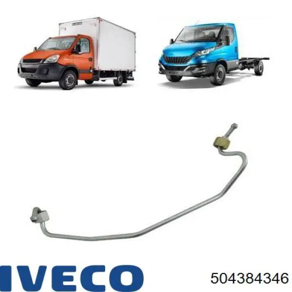 Juego de tuberías de combustible 504384346 Iveco