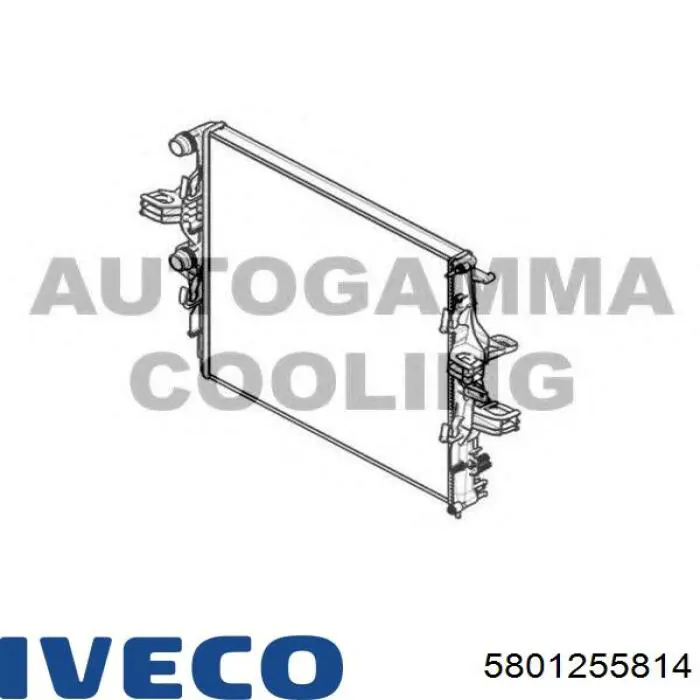 Radiador 5801255814 Iveco