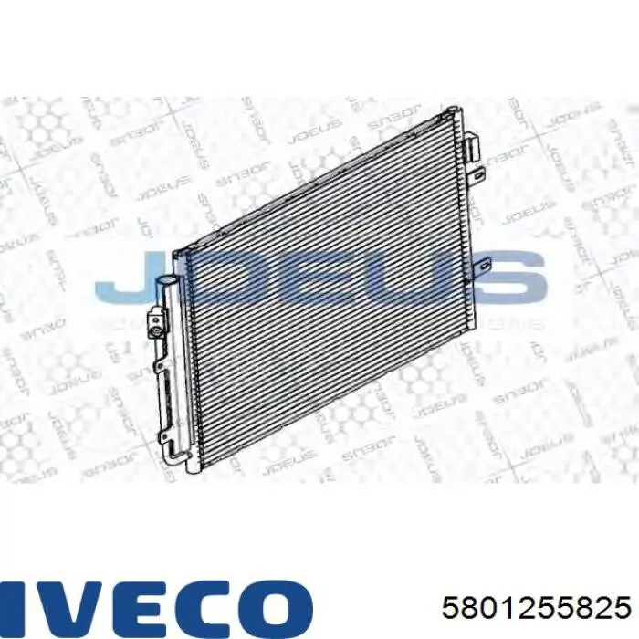 5801255825 Iveco condensador aire acondicionado