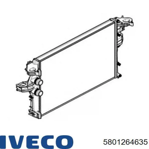 Água radiador Iveco 5801264635 precio, desde 148,94 EUR
