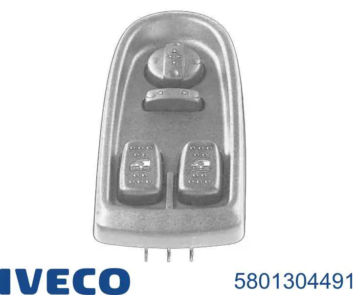Comprar 5801304491 Iveco Botón de encendido del motor del elevalunas delantero izquierdo