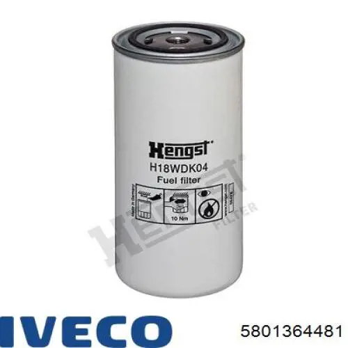 5801364481 Iveco filtro combustible