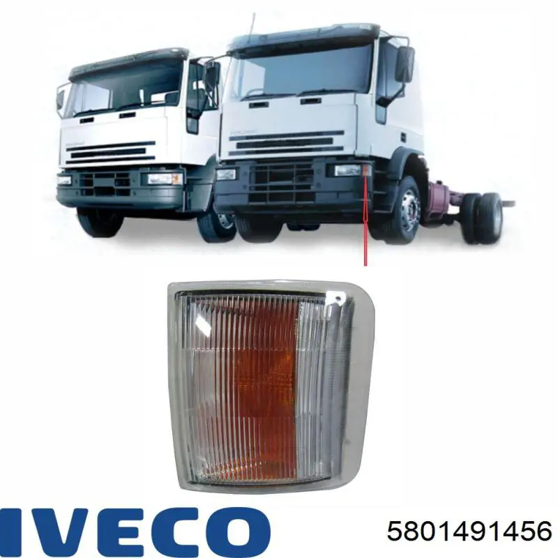 Comprar 5801491456 Iveco Interruptor de luz de freno