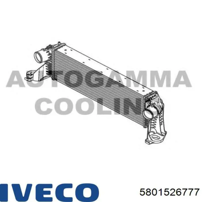 Radiador de aire de admisión Iveco 5801526777 precio, desde 134,04 EUR