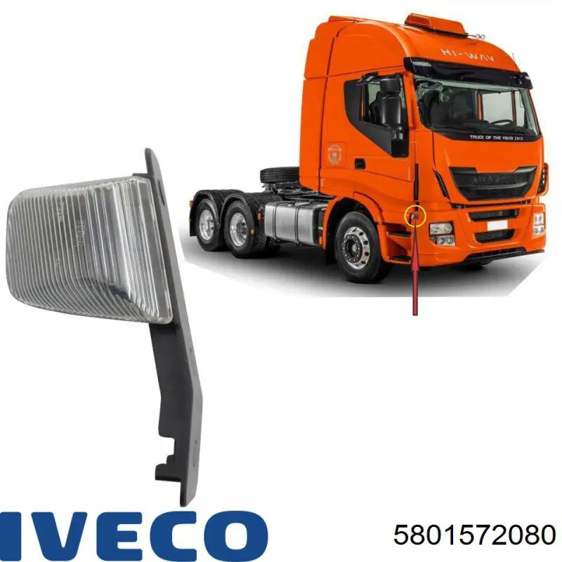 5801572080 Iveco piloto intermitente izquierdo